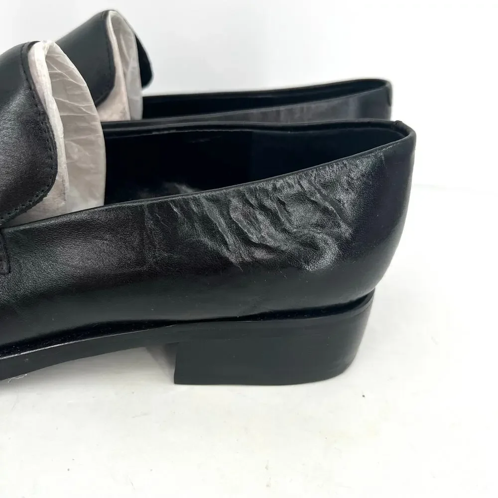 Franco Sarto L-Bocca women’s leather heels loafers shoes Wide